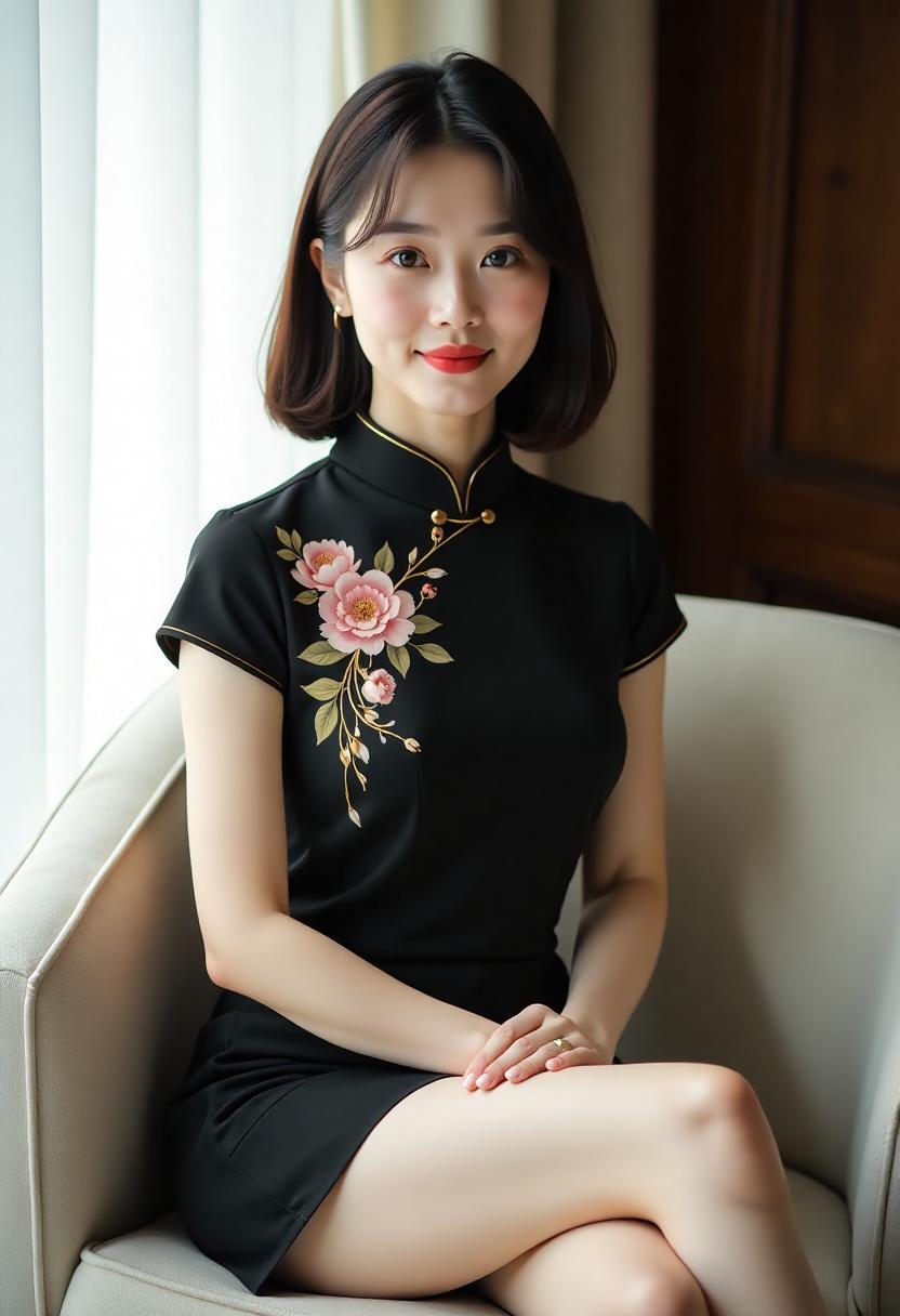 亚麻灰棕发色对比