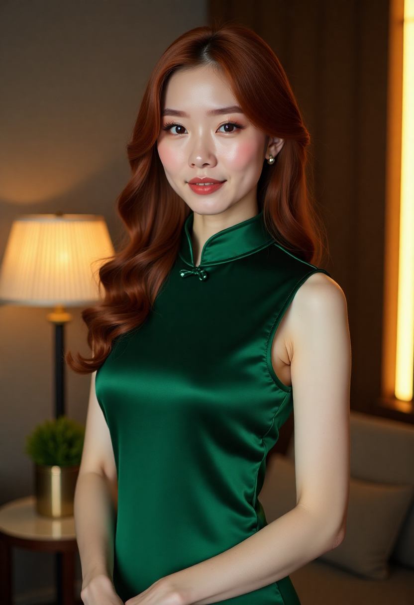 浅亚麻金发色